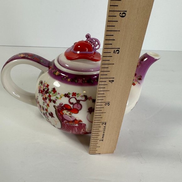 Red Hat Society Teapot Cardew Design 2004 Official Licensed Product - Picture 10 of 11